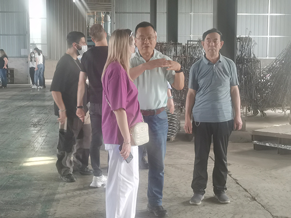 2024年5月21日 外商來訪我司工廠，跨越重洋，